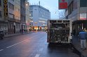 Stadtbus fing Feuer Koeln Muelheim Frankfurterstr Wiener Platz P152